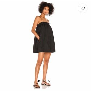 L'Academie -The Arcello Mini Dress in Black
